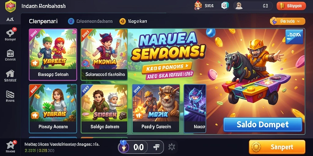 Level baru yang menantang untuk dijelajahi.