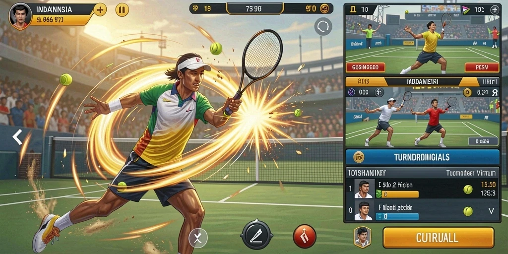 Tangkapan layar kerjasama multiplayer yang seru.