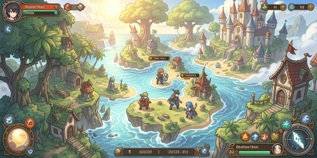 Screenshot gameplay yang menunjukkan aksi seru dalam permainan.